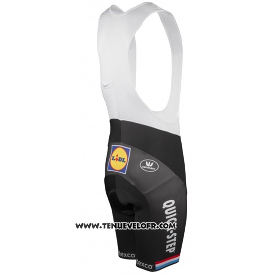 2017 Maillot Ciclismo Etixx Quick Step Champion Luxembourg Manches Courtes et Cuissard